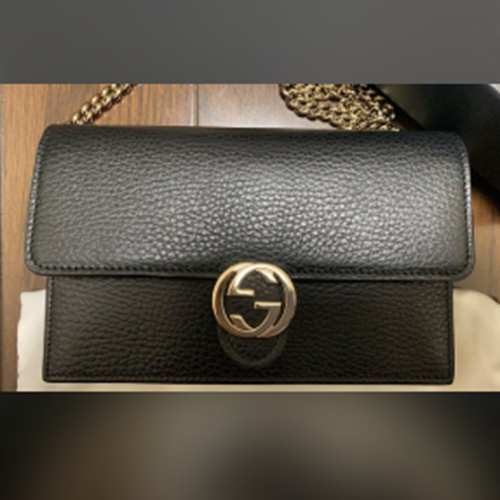 GUCCI インターロッキングチェーンウォレット