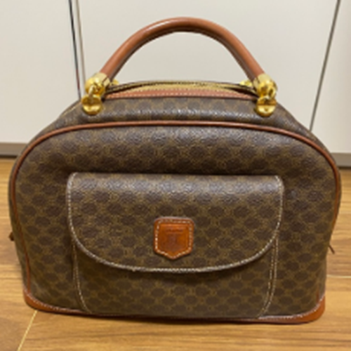 オールドセリーヌマカダム柄ハンドバック