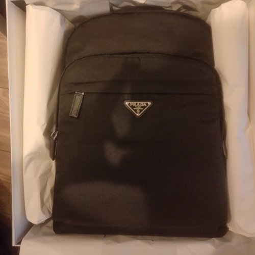 プラダ Re-Nylon xサフィアーノレザー バックパック