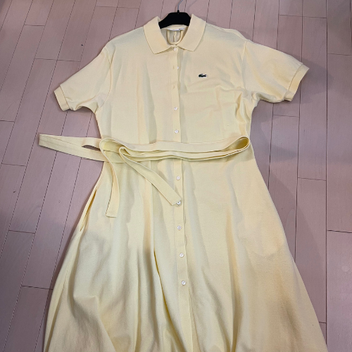 LACOSTEシャツワンピース　36