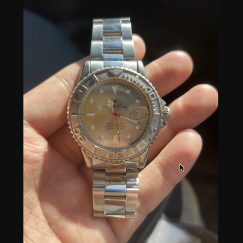 ヨットマスター ロレジウム Ref.16622 シルバー