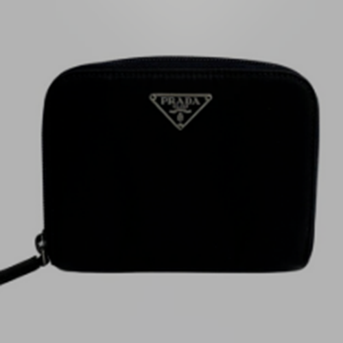 PRADA ナイロン/レザー 2つ折り財布