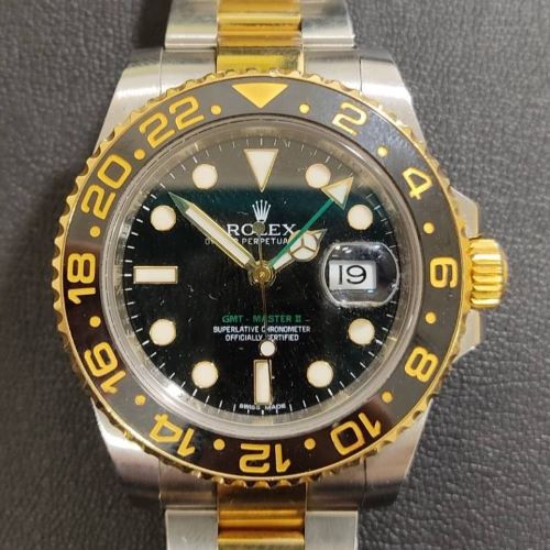 ロレックス GMTマスター ロレックス GMTマスターⅡ 116713LN