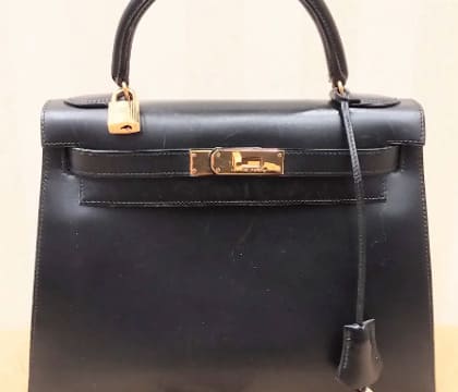 エルメス ケリーバッグ 黒 ブラック