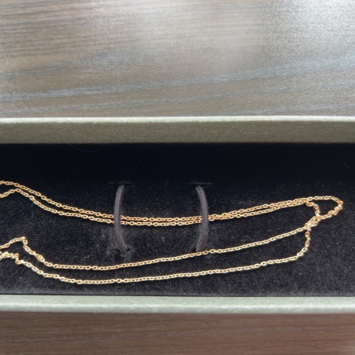 18金ネックレスアズキチェーン