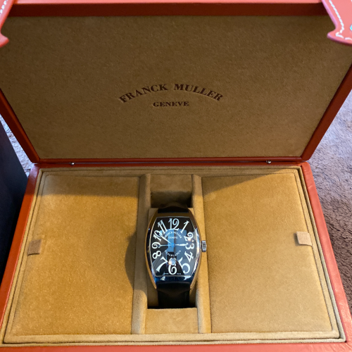 フランク・ミュラー カサブランカ デイト箱付き定価約90万円