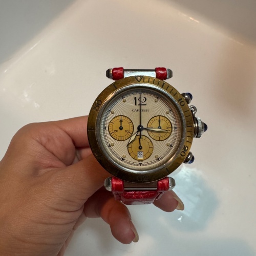 38mm クロノグラフ SS/YG18K