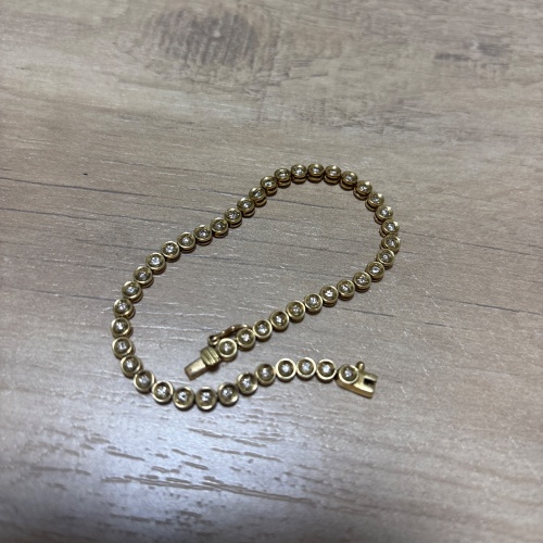 18金　ダイヤ　ブレスレット