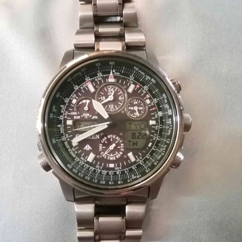 [シチズン]CITIZEN PROMASTER プロマスター Eco-Drive エコ・ドライブ 電波クロノグラフ PMV65-2271 メンズ