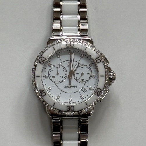タグホイヤー フォーミュラ フォーミュラ1　セラミック　ダイヤベゼル　CAH1213　美