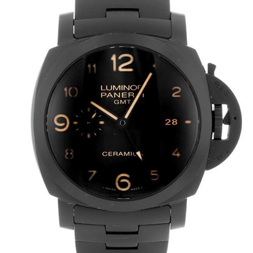 パネライ ルパネライ ルミノール1950 ３デイズミノールGMT トゥットネロ