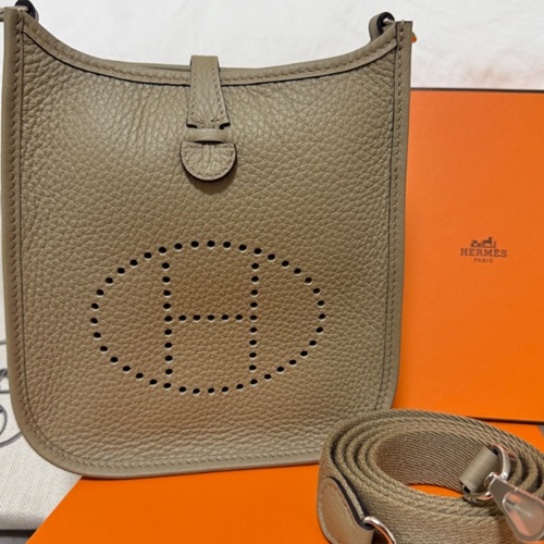 ミニエブリンTPM ベージュマルファ トリヨンクレマンス シルバー金具 W刻印