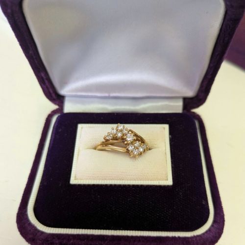 18金ダイヤモンドリング