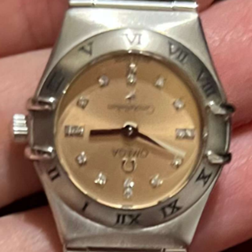 オメガコンステレーション　16Pダイヤ