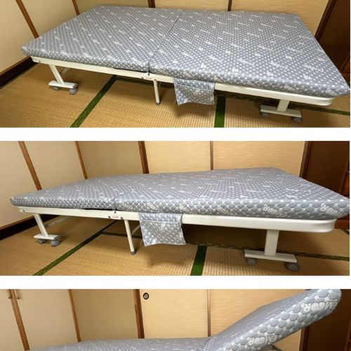 組み立て不要折りたたみベッド　メホール