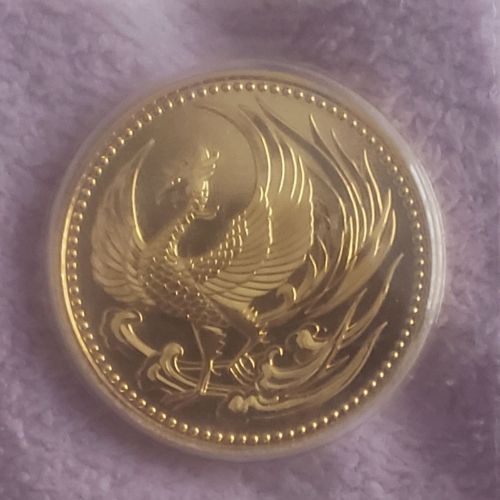 平成2年 天皇陛下御即位記念１０万円金貨（30ｇ）