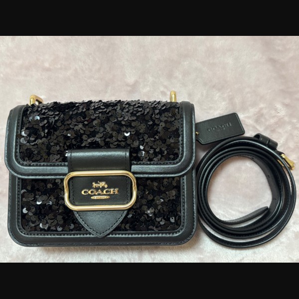 コーチモーガンスクエアクロスボディバッグ