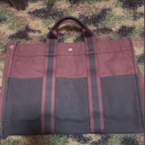 A2170 エルメス バイカラー フールトゥMM ハンド トートバッグ