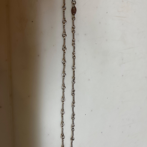 K18WG ツイストチェーンネックレス クロムハーツ