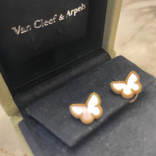 ヴァンクリーフ&アーペル　スウィート パピヨン ピアス