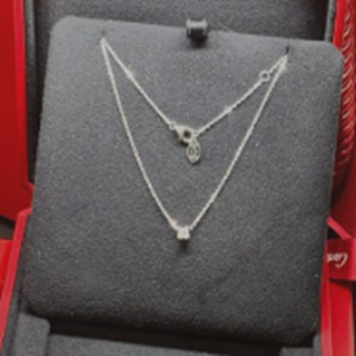 カルティエ　ダイヤネックレス