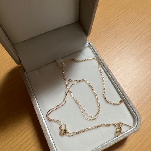 K18YG チェーンネックレス