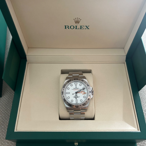 エクスプローラー2 白文字盤