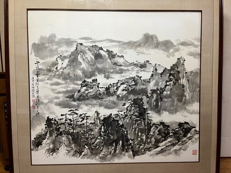 寇培深 書画