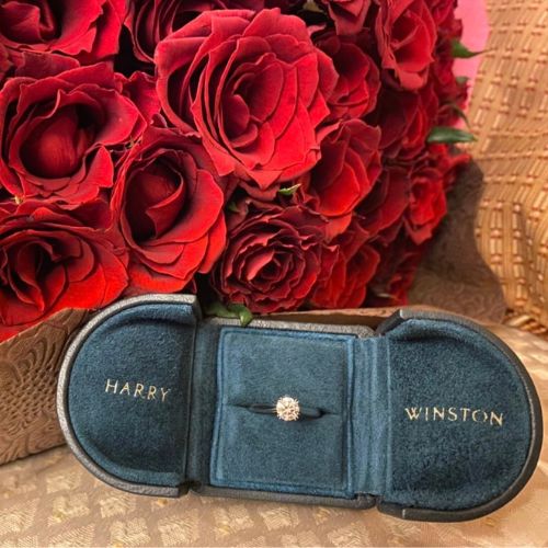 ハリーウィンストン、ラウンドソリティアリング