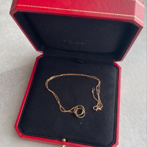 カルティエ　ベビートリニティ　ネックレス