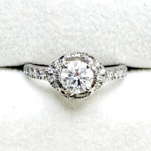 ショーメ ダイヤモンドリング 0.5ct