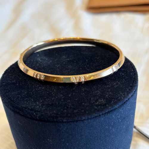 Tiffany ティファニー アトラス X クローズド ナロー ヒンジ バングル