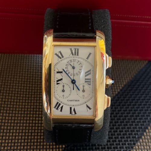 カルティエ　タンクアメリカン　LM K18