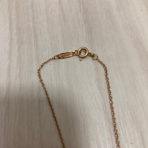 18金 ローズゴールドチェーン ティファニー