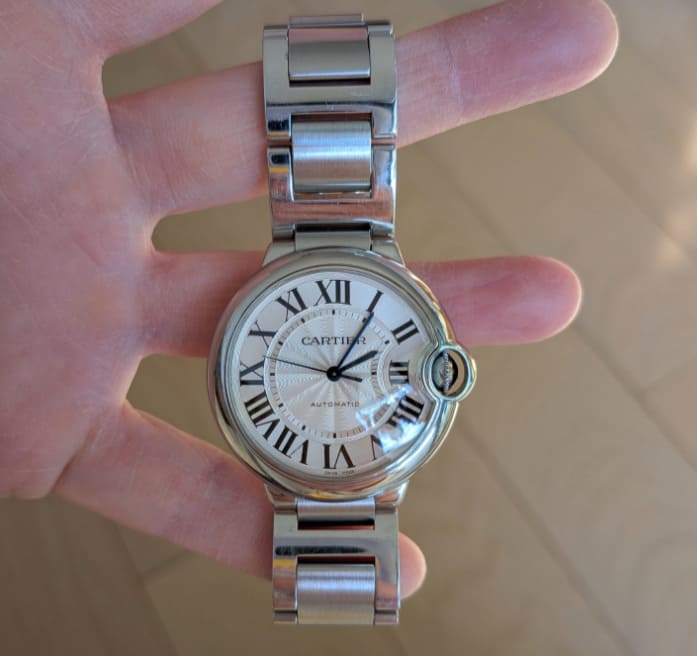 カルティエ バロンブルー 176033RX3284