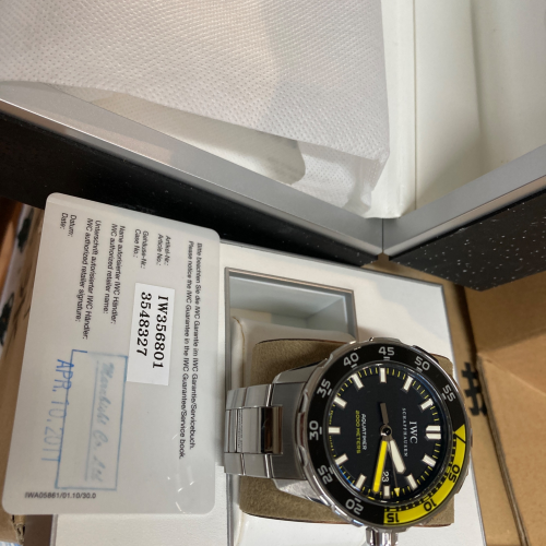 アクアタイマー iw356801