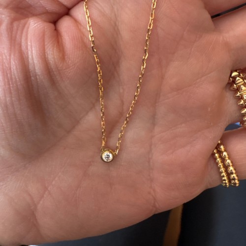 カルティエ ダムール ネックレス、XS