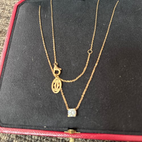 カルティエ　N7063200　Cドゥカルティエネックレス　保証書あり