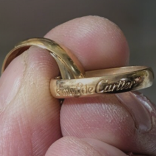 カルティエトリニティリングA1854K