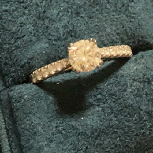 ハリーウィンストン ブリリアント ラブ ダイヤ リング Pt950　0.55ct