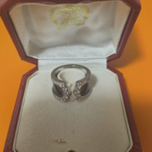 カルティエ C2 LM エッジ フルダイヤモンド ラッカー