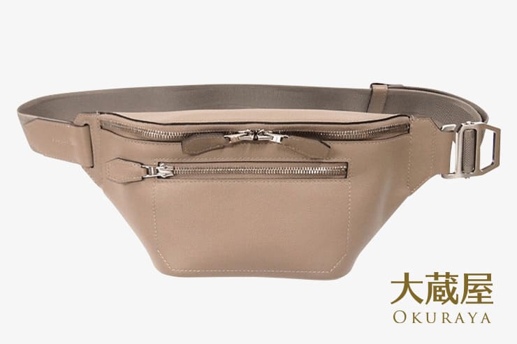 エルメス シティスライド クロス PM エバーカラー アルジル シルバー金具 C刻印
