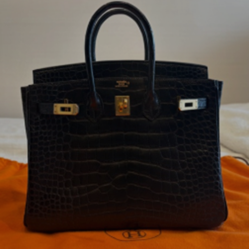 バーキン25 ニロティカスマット/ノアール