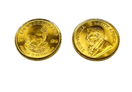 K22 クルーガーランド金貨 1/4oz2枚セット