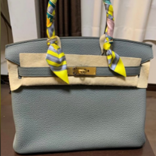 バーキン30ヴェールアマンダ