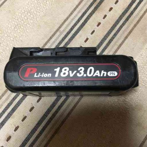 パナソニックバッテリー18v3.0Ah(中古)