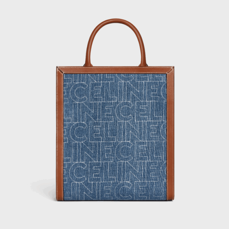 スモールバーティカルカバ CELINEプリント デニム 192082