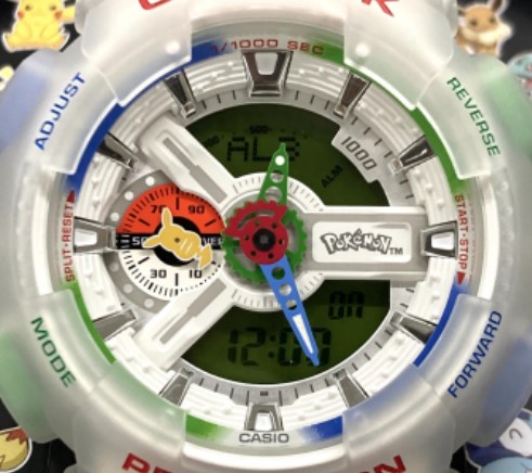 ジーショック Pokmon コラボレーションモデルGA-110PKM