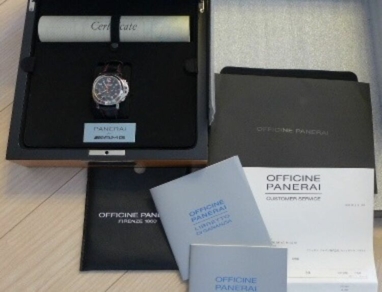 世界55本 AMG ダブルネーム 18Kホワイトゴールド