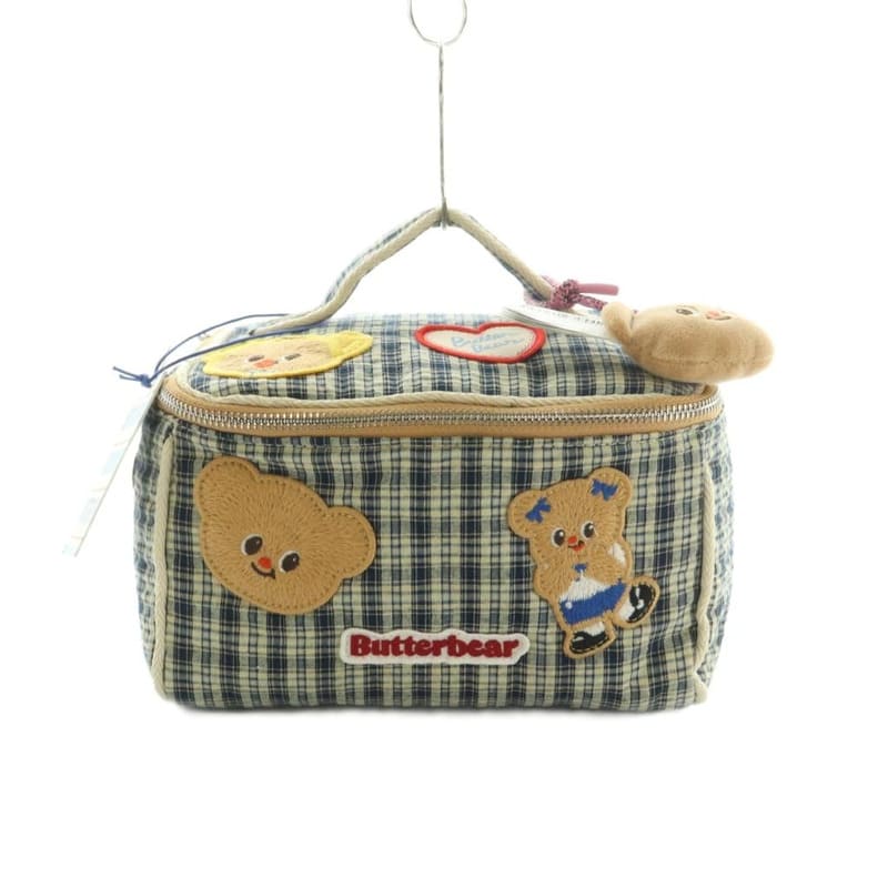 ×BUTTERBEAR トラベルポーチ バッグ
